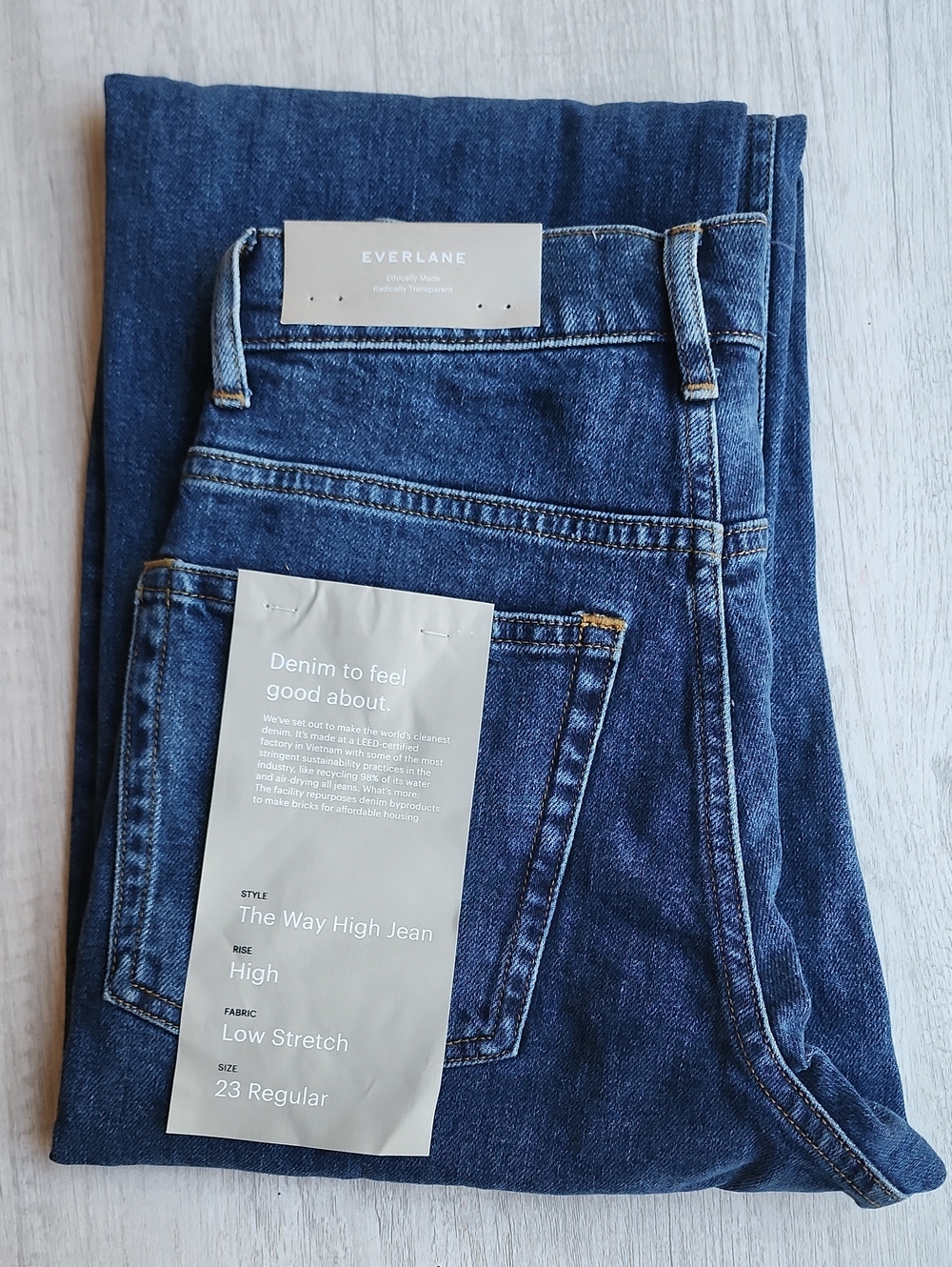 Everlane The Way High Jean Nwt